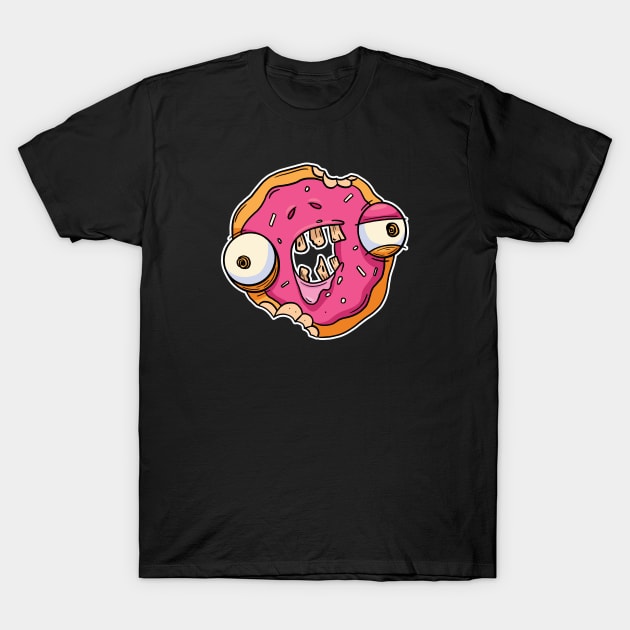 Funny Zombie Donut T-Shirt by SLAG_Creative